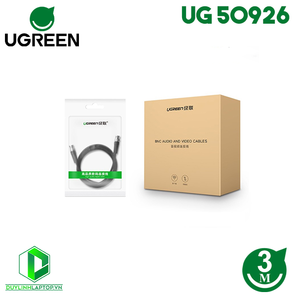 Cáp SDI dài 3m dùng cho camera, máy quay Ugreen 50926