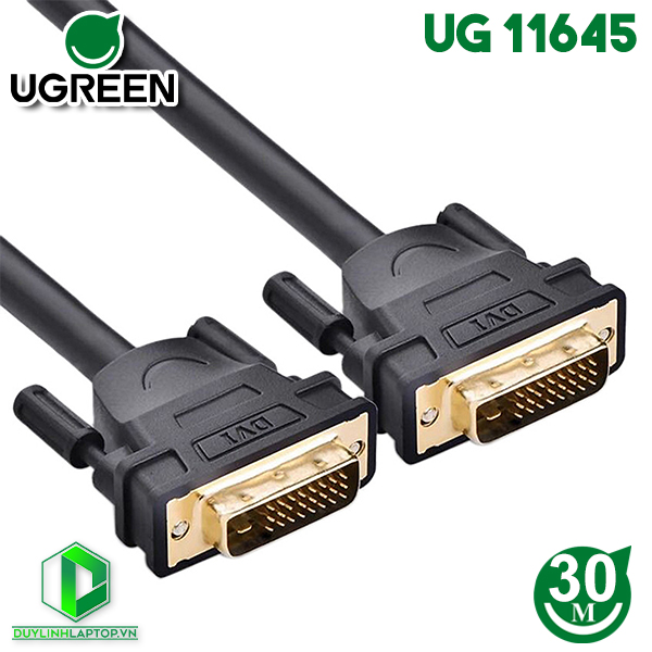 Cáp DVI 30m (24+1) hỗ trợ 2K Ugreen 11645