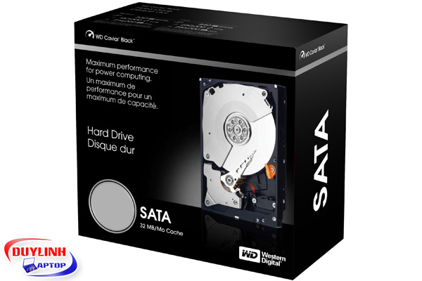 HDD Western Caviar Black 2TB 7200Rpm, SATA3 6Gb/s, 64MB Cache