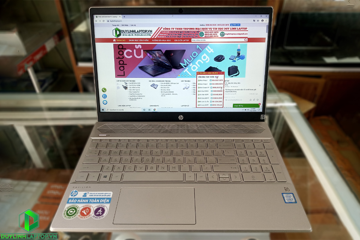 HP Pavilion 15 | i5-8265U | Ram 8GB | SSD 128GB + HDD 1TB | 15,6Inch FHD