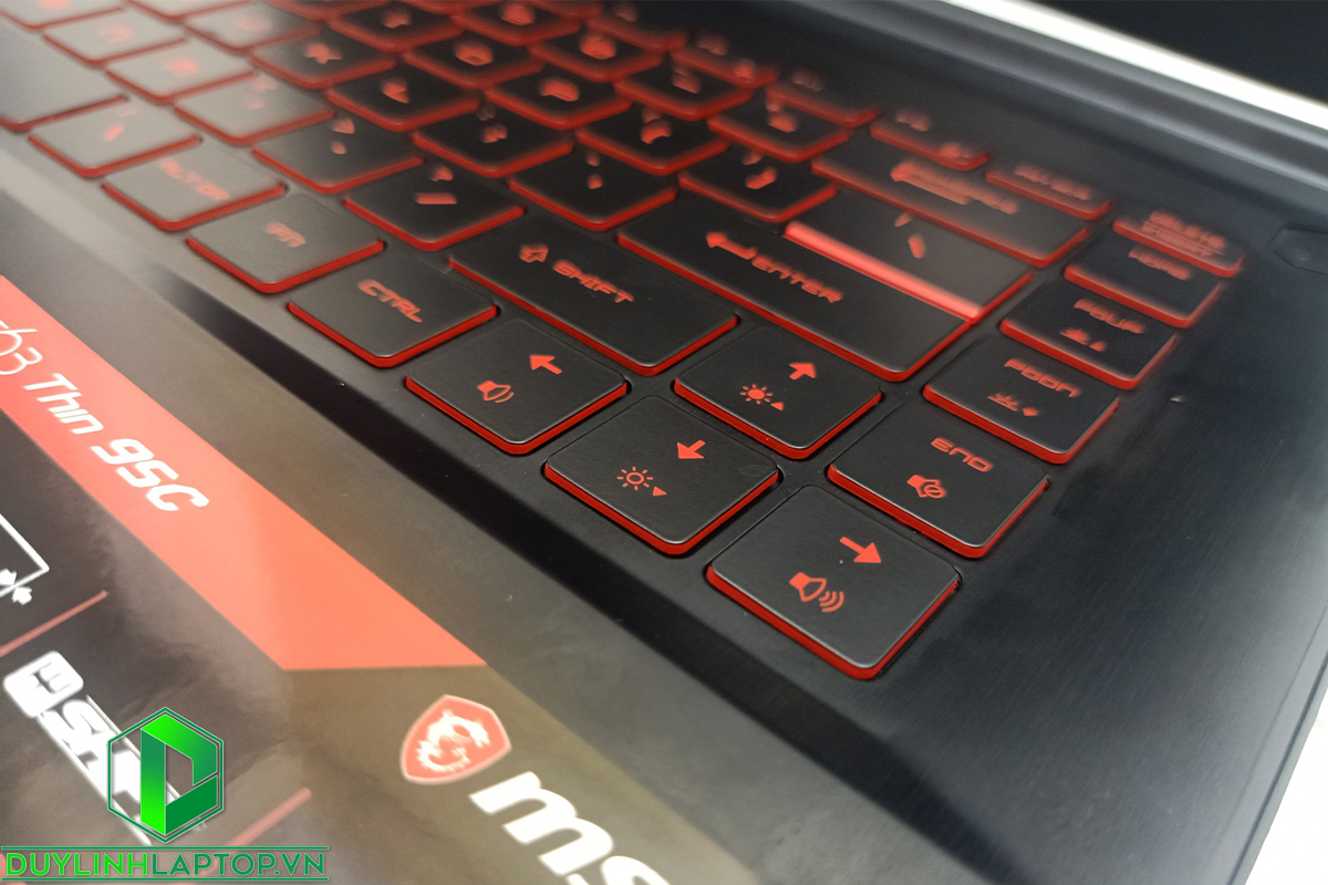 Laptop Gaming MSI GF63 Thin 9SC | i7-9750H | 8GB | GTX 1650 4GB | SSD 512GB|15,6Inch FHD IPS|2,2 Kg