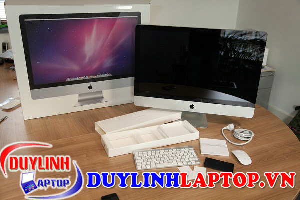IMAC MB952 Late 2009 (CPU Core 2 Duo, Ram 8G, SSD 256G, card HD 4670, màn 27 inch)