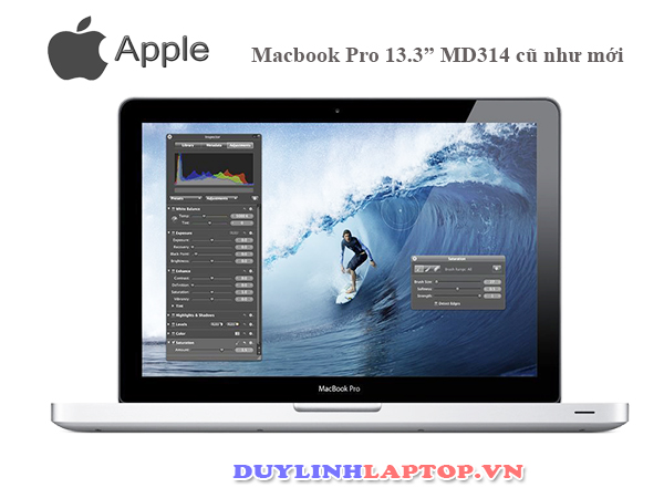 Macbook Pro 13.3'' MD314 cũ (CPU i7 2640M, Ram 4G, HDD 320GB, Card Intel HD)