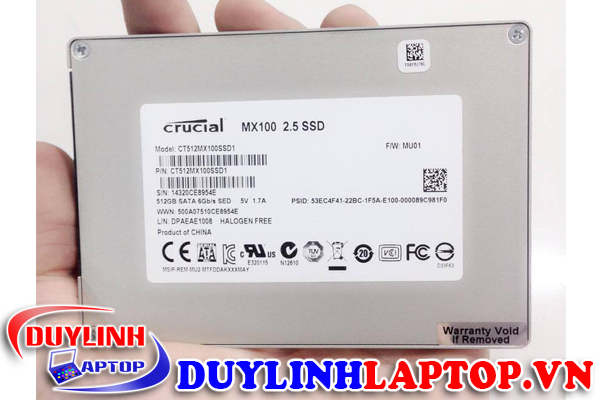 SSD crucial 512GB loai tot