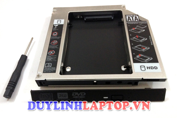 Second HDD Caddy Bay - Lắp ổ cứng thứ 2 cho laptop