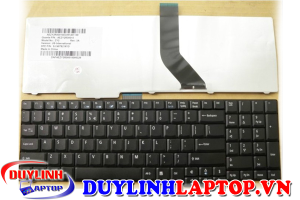 BÀN PHÍM LAPTOP ACER 7730, 7730G ,7730Z, 5335 ,8920 ,6530, 6530G, 6930,N8782,8930,297,6930,7530,5535