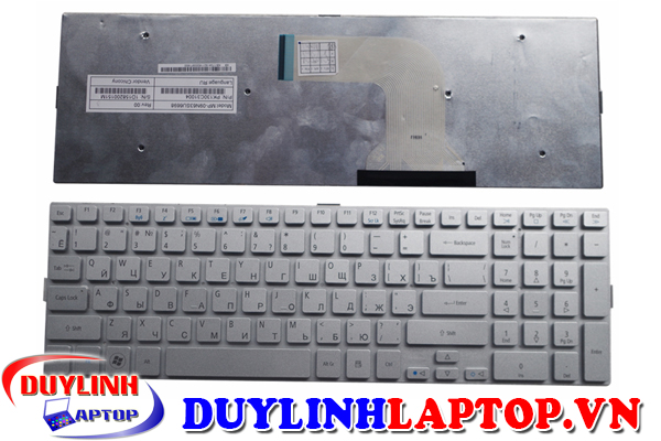 BÀN PHÍM LAPTOP ASPIRE 5950, 5943, 5943G, 5950G, 8943G, 8950G