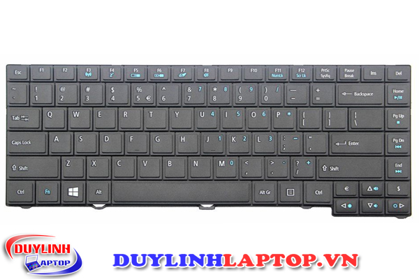 Bàn phím Acer TravelMate 4750, 6495, 6495G, P243-M, 8473, 8473G, P643 (không ốc)