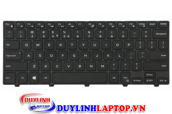 Bàn phím DELL 3437 (Có đèn), Inspiron 14-5000 5442 5443 5445 5447 5448 7447 5439 5437 3451 3458