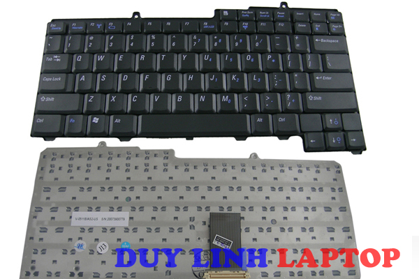 BÀN PHÍM LAPTOP DELL INSPIRION 6000, 9000, 9200, 9300, 2600, 2650, LATITUDE 510