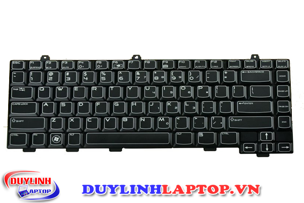 Bàn phím Dell Alienware M15X, 0MT749 TECLADO, MT178 (có đèn)