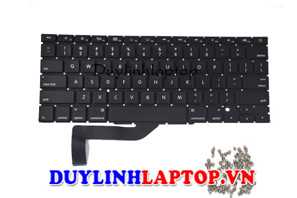 BÀN PHÍM LAPTOP MACBOOK A1398,MC975 MC976 đời 2012