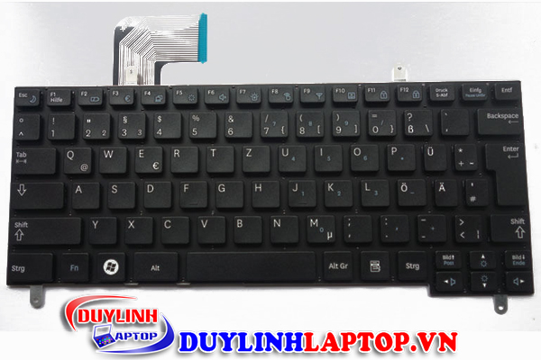 Bàn phím Samsung N210, N128, N220, N230, X123, LS208, N218 ( Đen / Trắng )