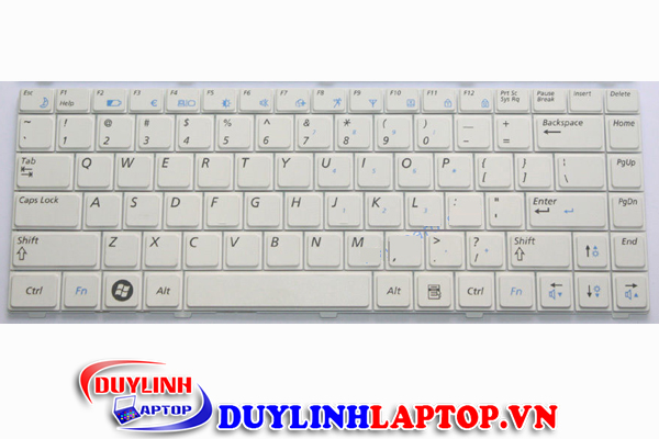 Bàn phím Samsung X418 (Cáp cong, Màu trắng) X420 R428 R462 R423 R425  R430 RV408 RV410 NP-RV418 P480