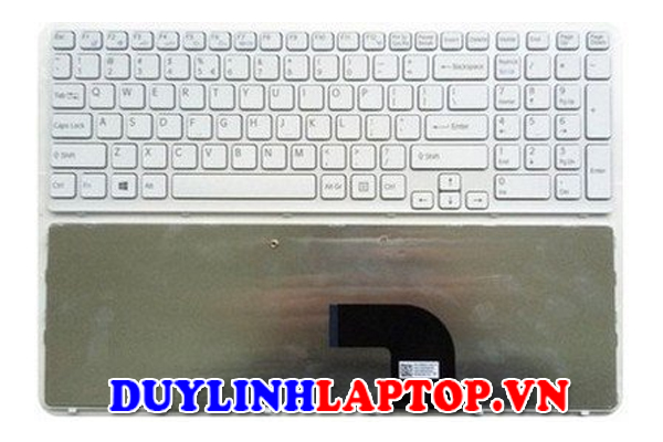 BÀN PHÍM SONY SVE15 SVE15115YCB SVE15115YCP,SVE-15(Trắng)