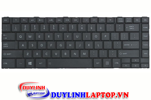 Bàn phím Toshiba L840 (Đen), M800, M840, L800, L830, C800, M805, L805, C840, L845, U840