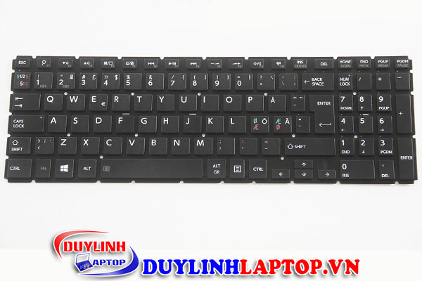 Bàn phím Toshiba L50-B (Đen), P55, S55, L55, R83, L50-C, L70-C, C55-C, P50-C