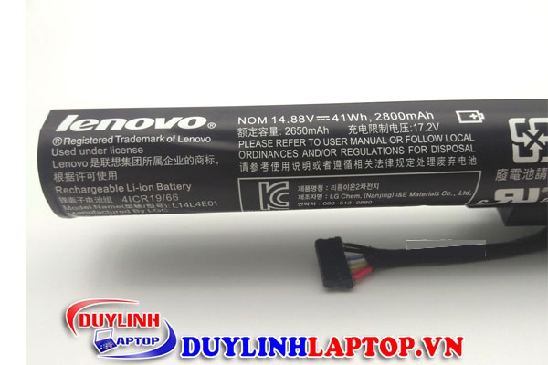 Pin Lenovo 500-15ACZ, V4000, L14L4E01, L14S4A01, L14L4A01, z51-70