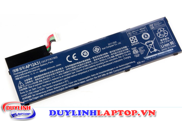 Pin Acer M5, M3-581TG, M5-481TG, AP12A3i,  AP12A4i chính hãng giá rẻ