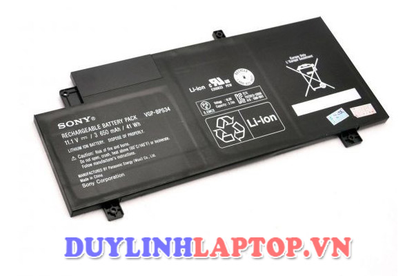 Pin Sony BPS34(Pin cắm trong ) SVF15A1ACXB, SVF15A1ACXS, SVF15A1BCXB, SVF14AC1QL