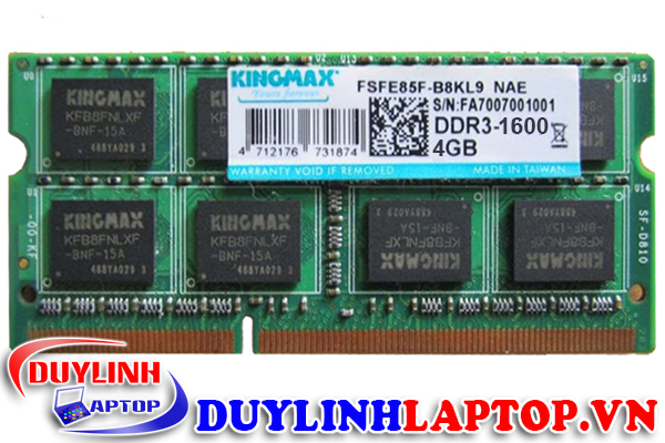 Ram Kingmax 4GB DDR3 BUS 1600