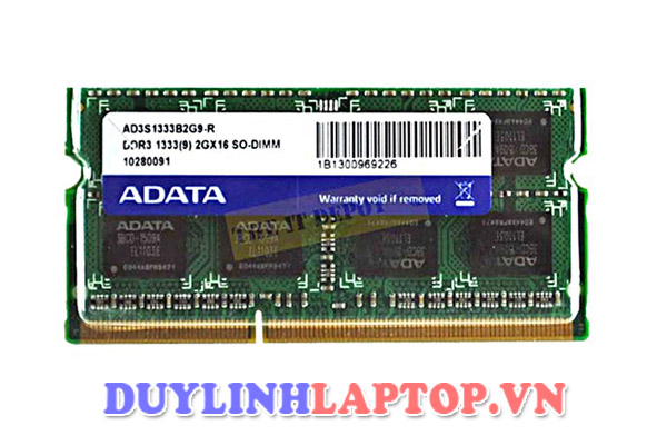 Ram laptop Adata 2GB ddr3 bus 1333mhz