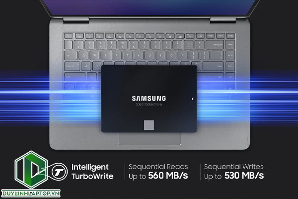 Ổ SSD Samsung 870 Evo 250Gb 2.5inch MZ-77E250BW (đọc: 550MB/s /ghi: 520MB/s)