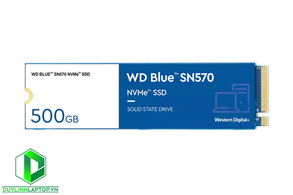 Ổ SSD Western Blue SN570 WDS500G3B0C 500GB PCIe NVMe™ Gen3x4 M2-2280
