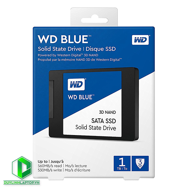 Ổ cứng SSD Western Blue 1TB 2.5 inch SATA3 WDS100T2B0A