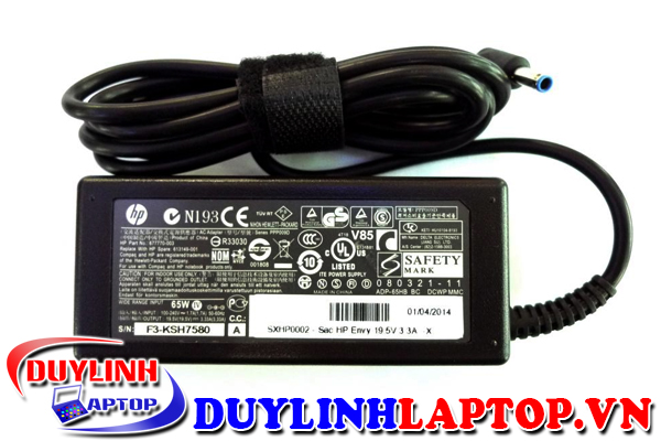 Sạc HP 19v - 3,33A chân kim dùng cho HP ENVY Hàng chính hãng