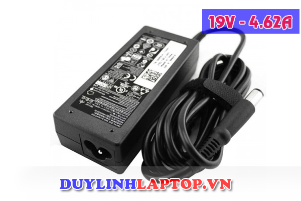 SAC DELL 19.5V-4,62 CHÍNH HÃNG LOẠI CHÂN THƯỜNG