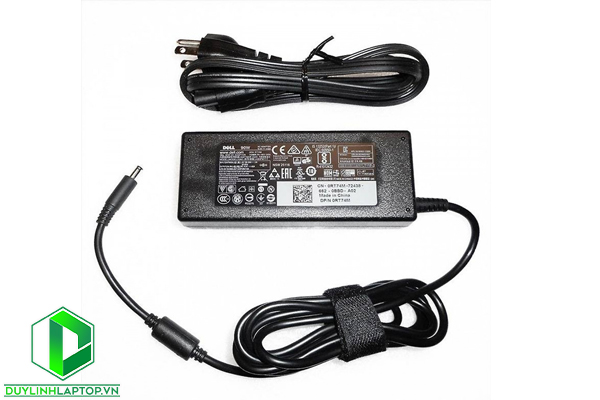 Sạc pin laptop Dell Xịn 19.5V-4.62A chân kim nhỏ xanh