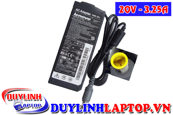 Sạc laptop Lenovo 20V - 2.35A chân kim ( loại thường )