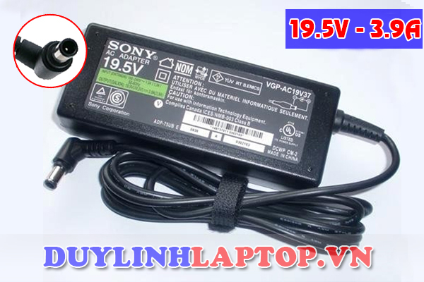 Sac laptop Sony Vaio 19V - 3.9A  chính hãng giá rẻ