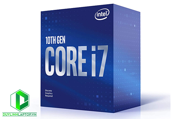 CPU Intel Core i7-10700F (2,9GHz turbo up to 4,8GHz, 8 nhân 16 luồng, 16MB Cache, 65W) - Socket Intel LGA 1200