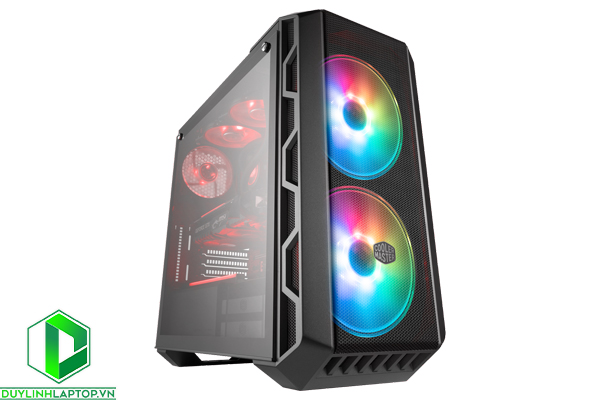 Vỏ Case Cooler Master MasterCase H500 TG ARGB (Mid Tower/Màu đen/Led ARGB)