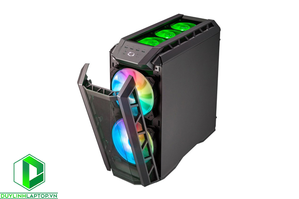 Vỏ Case Cooler Master MasterCase H500P TG ARGB (Mid Tower/Màu đen/Led ARGB)