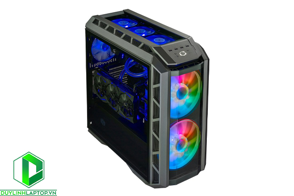 Vỏ Case Cooler Master MasterCase H500P TG ARGB (Mid Tower/Màu đen/Led ARGB)