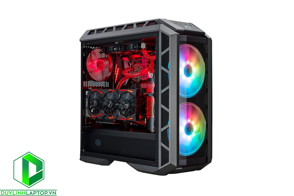 Vỏ Case Cooler Master MasterCase H500P TG ARGB (Mid Tower/Màu đen/Led ARGB)