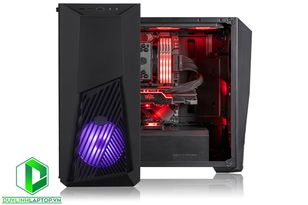 Vỏ Case Cooler Master MasterBox K501L (Mid Tower/Màu Đen/Mặt kính cường lực)