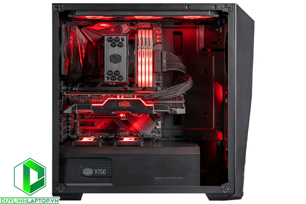 Vỏ Case Cooler Master MasterBox K501L (Mid Tower/Màu Đen/Mặt kính cường lực)