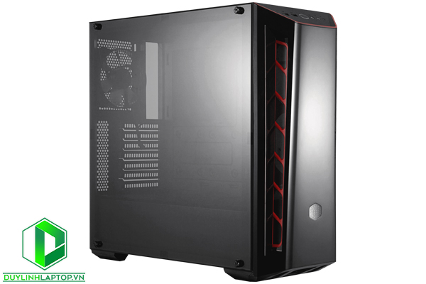 Vỏ Case Cooler Master MasterBox MB520 TG Red Trim (Mid Tower/Màu Đen)