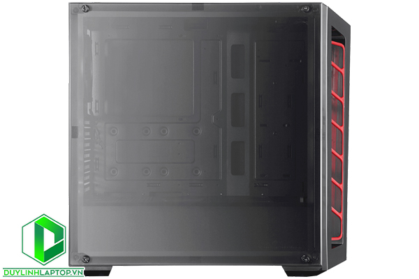 Vỏ Case Cooler Master MasterBox MB520 TG Red Trim (Mid Tower/Màu Đen)