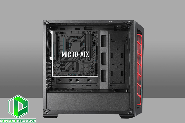 Vỏ Case Cooler Master MasterBox MB520 TG Red Trim (Mid Tower/Màu Đen)