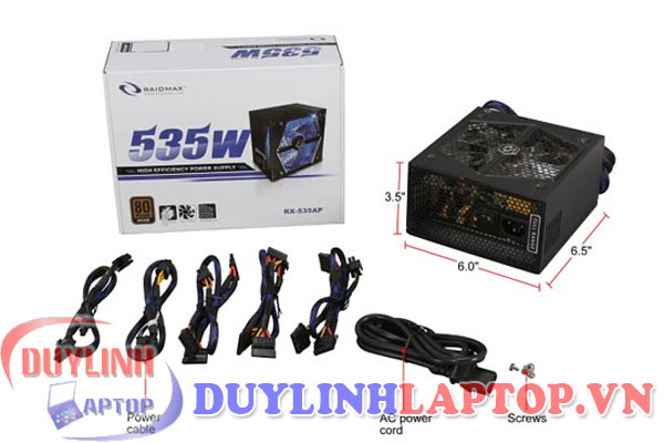 Nguồn máy tính RX-535AP-Leg Blue-Semi Modular