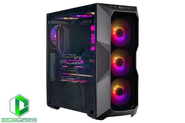 Vỏ Case Cooler Master MasterBox TD500 ARGB (Mid Tower/Màu đen/Led ARGB)