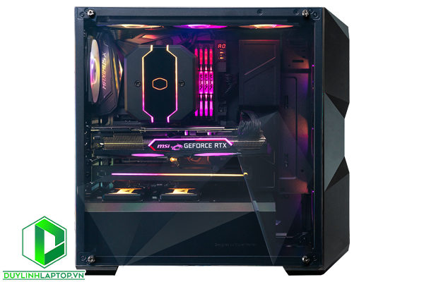 Vỏ Case Cooler Master MasterBox TD500 ARGB (Mid Tower/Màu đen/Led ARGB)