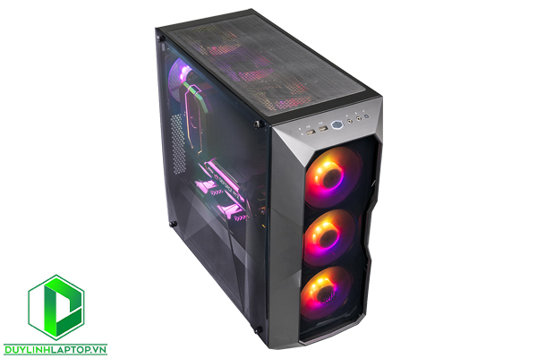 Vỏ Case Cooler Master MasterBox TD500 ARGB (Mid Tower/Màu đen/Led ARGB)