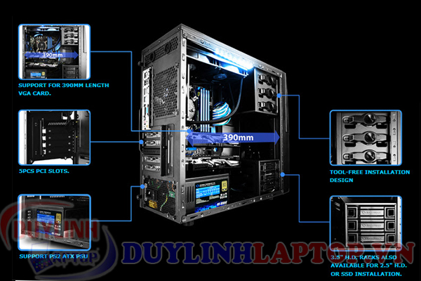 Vỏ Case PC HORUS