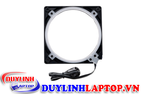 Đèn LED Phanteks Halos Lux 120mm RGB LED Fan Frame, Plastic Black